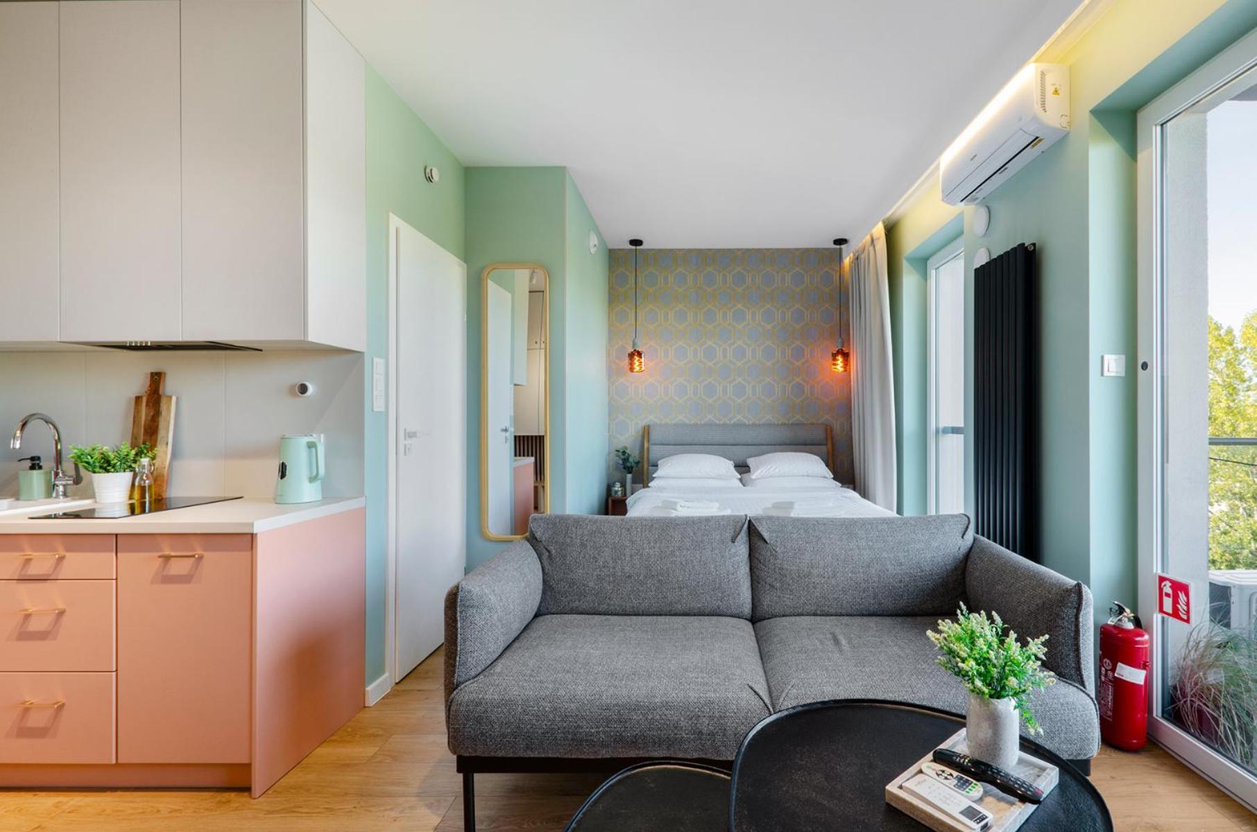 Queen Size Bed - Apartament Obok Manufaktury W Centrum Lodzi - Parking Gratis!!! Экстерьер фото